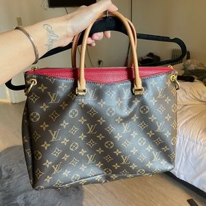 Louis Vuitton Monogram Pallas Cherry